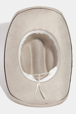 Braided Strap Cowgirl Hat