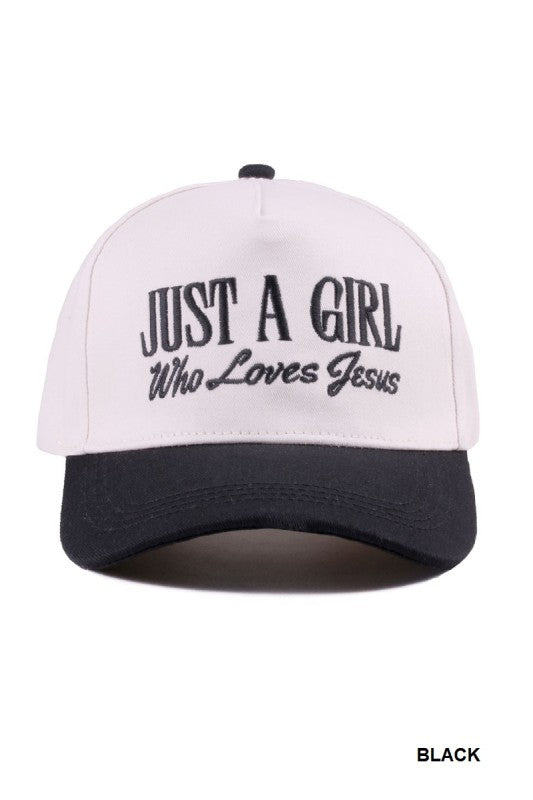Trucker Hat (Girl Loves Jesus)